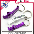 Wholesale custom metal beer opener key chain